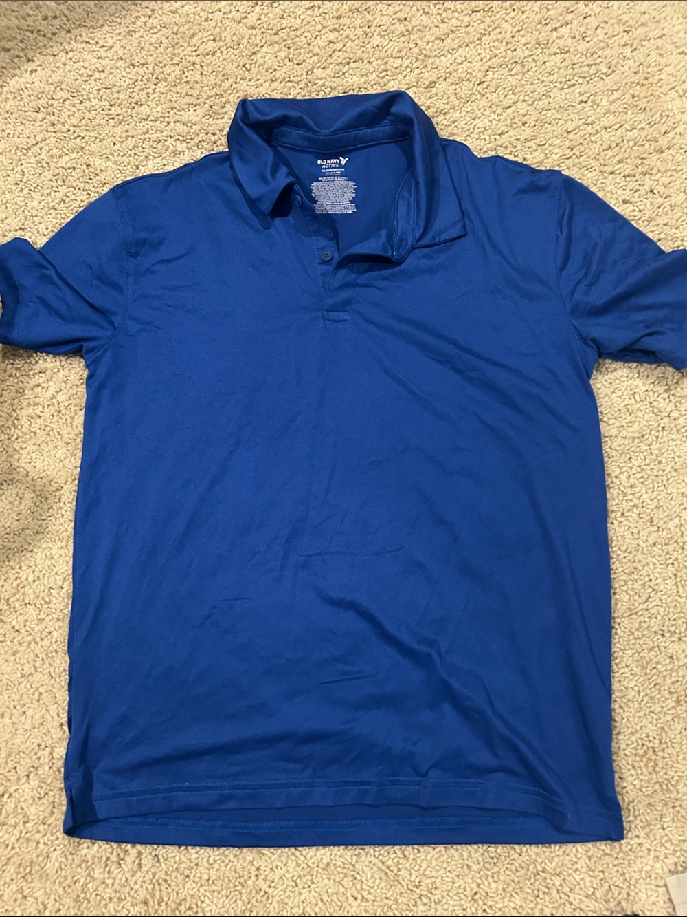Old Navy Royal Blue Polo Tee